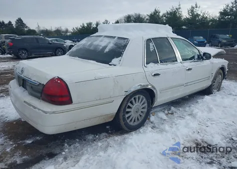 2010 Mercury Grand Marquis Ls (Fleet Only) from USA, damaged, VIN 2MEBM7FV1AX615277